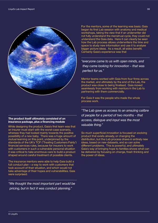 Lloyds Lab Impact Report - Page 39